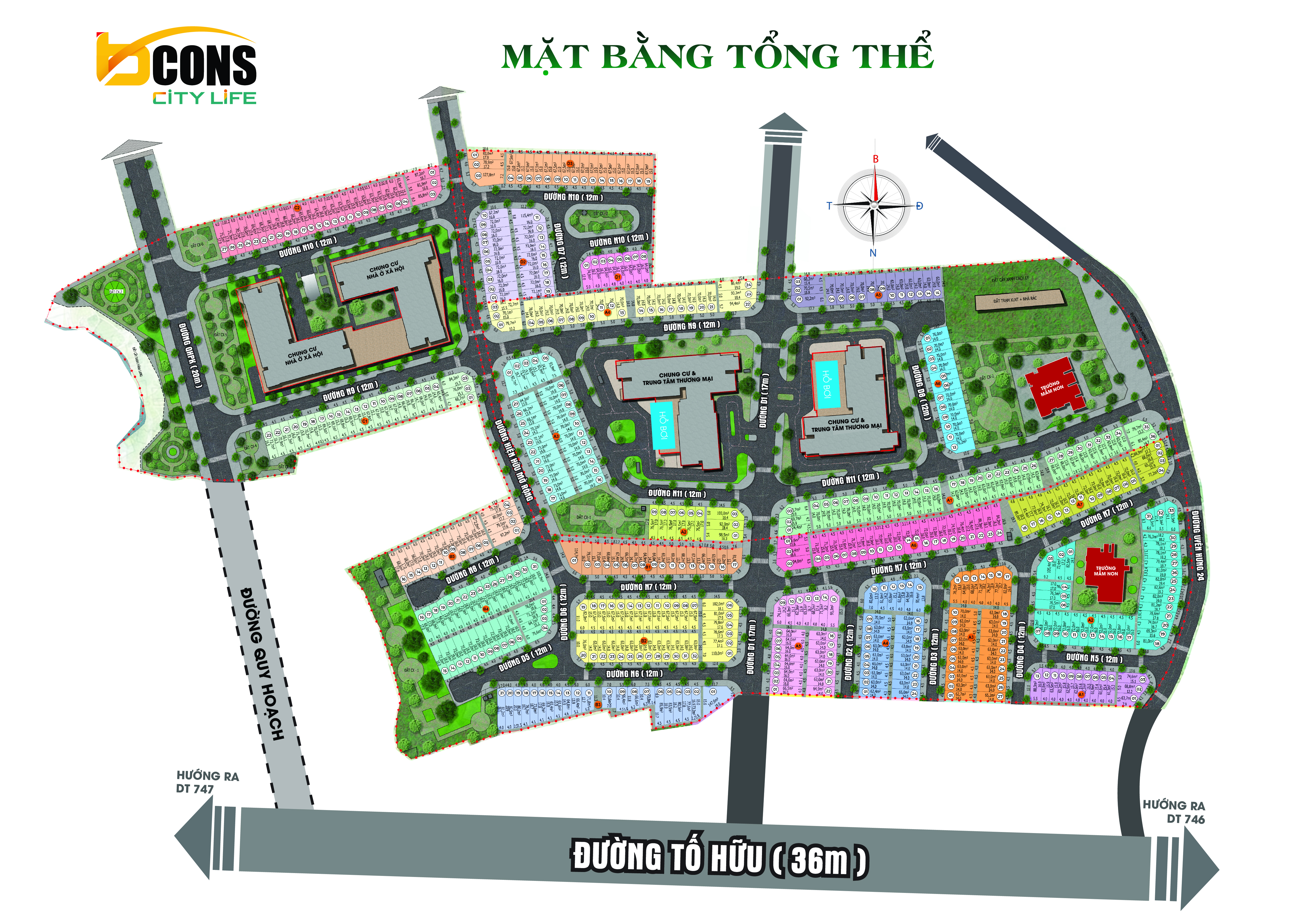 Mặt bằng tổng thể